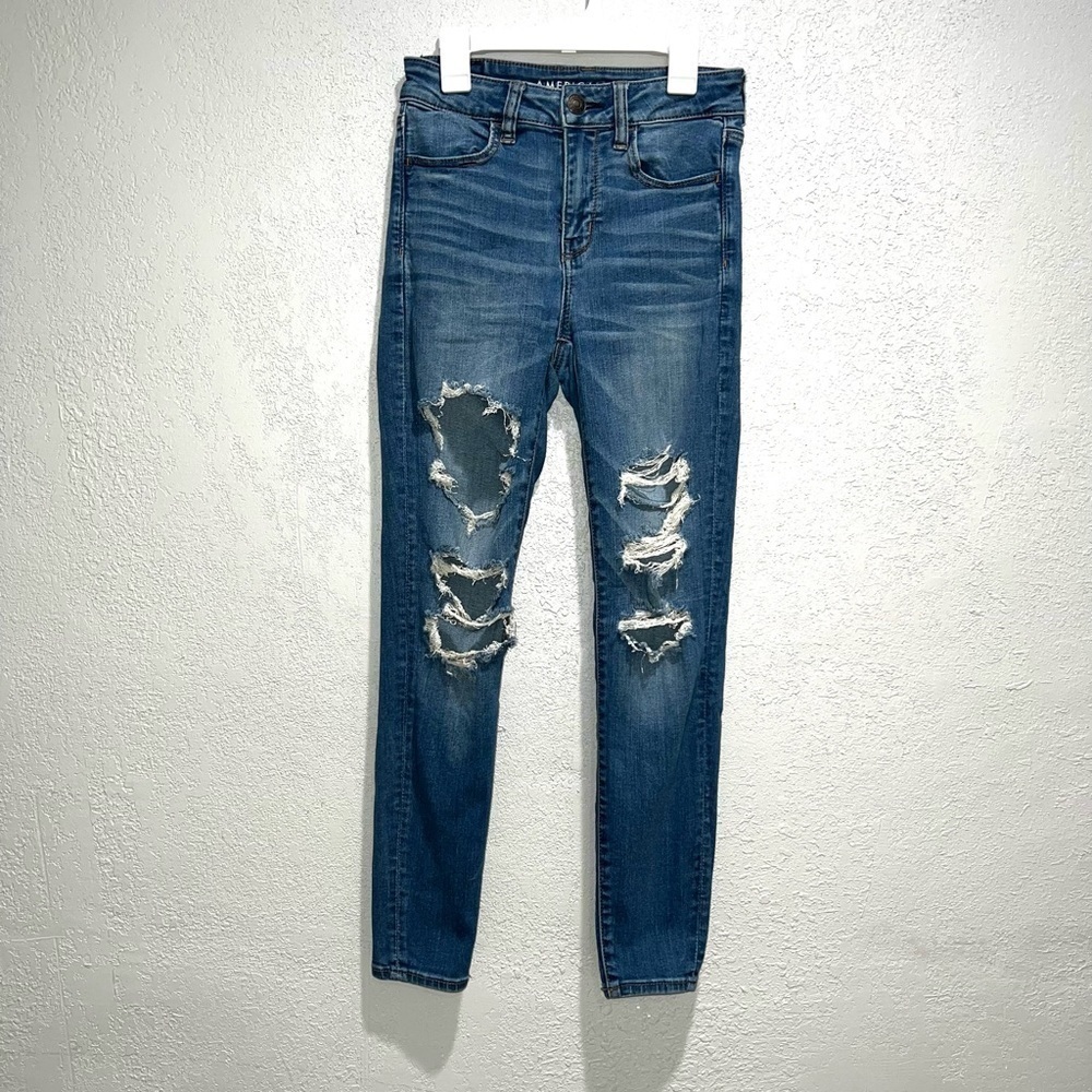 American Eagle Hi Rise Jegging Women Size 4 Short